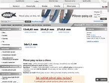 Tablet Screenshot of pilove-pasy.cz